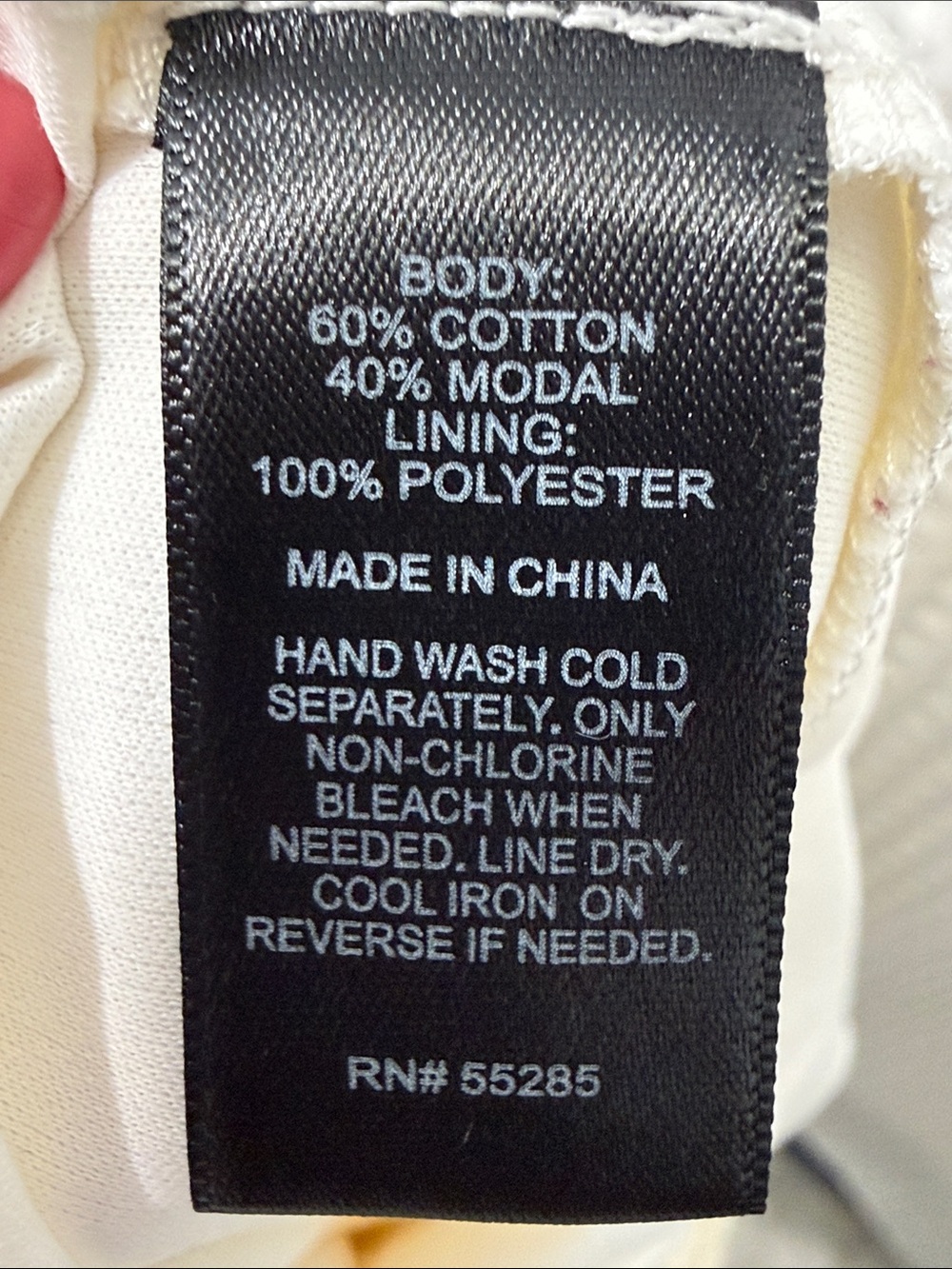 Express Women’s Strapless Ivory Boho Dress With Black Embroidered Size Small - Picture 8 of 8